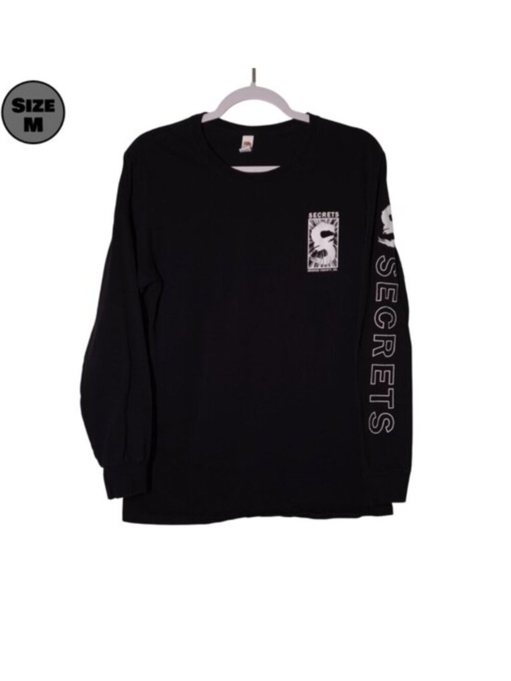 SECRETS: ORANGE COUNTY, CA. USED Long-Sleeve Shirt (M, Metalcore, Post-hardcore)